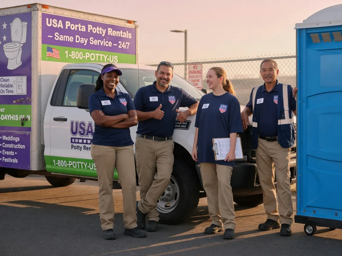 Porta Potty Rental company in Zelienople, PA
